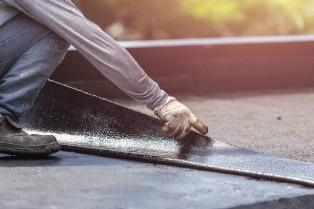 Professional Crawl Space Encapsulation technician working in Newtown, PA